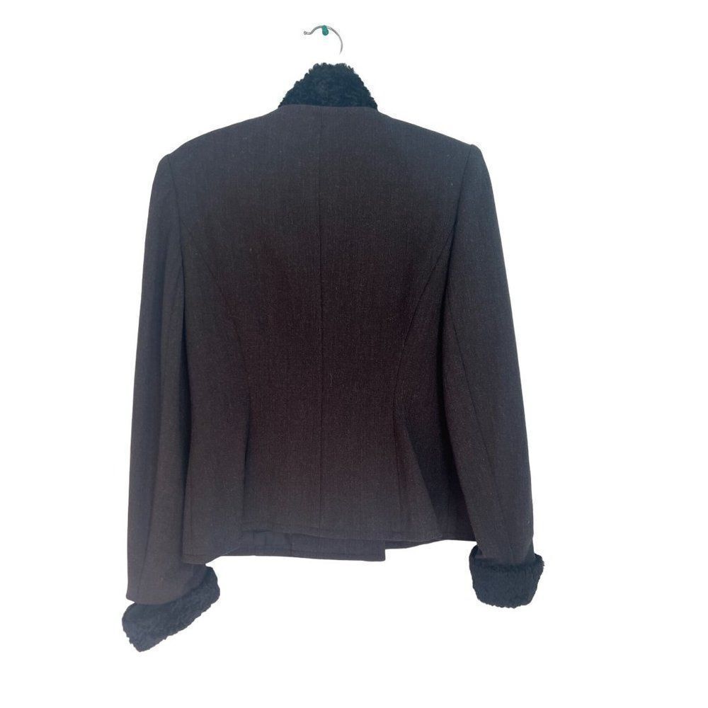 Vintage Noviello bloom suit jacket‎ size 6 - Picture 6 of 7